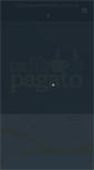 Mobile Screenshot of caffe-pagato.com